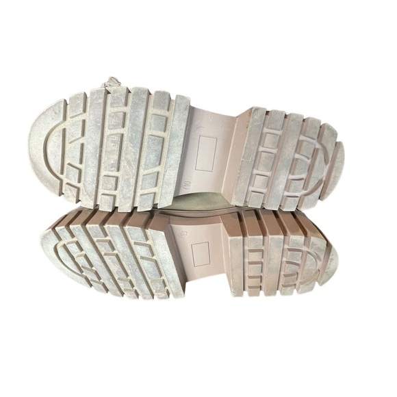 MIA Platform Chunky Ankle Boot Cream Size 10M - Picture 12 of 14